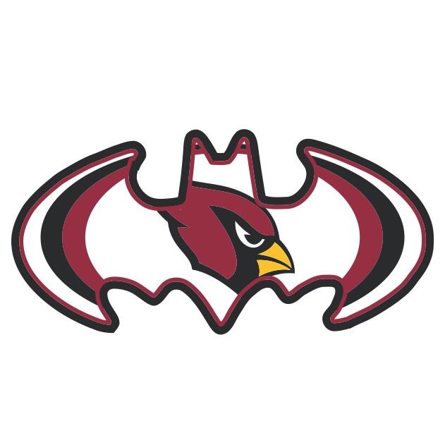 Arizona Cardinals Batman Logo fabric transfer